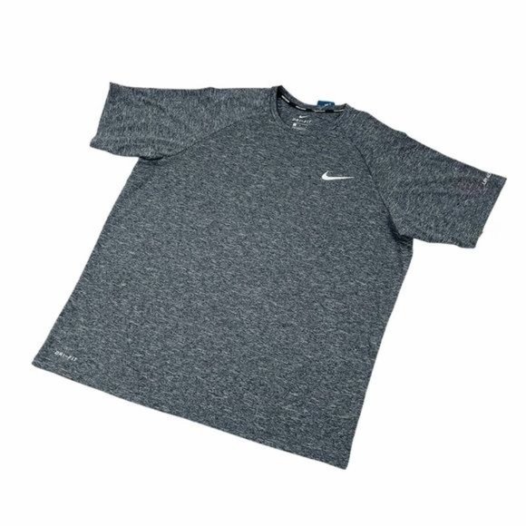 Nike Swim Dri Fit Men's Grey Upf 40 Sun Protection - Picture 3 of 11